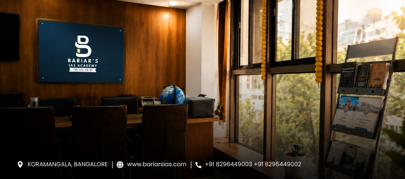 Bariar's IAS Academy learning centre in Bengaluru